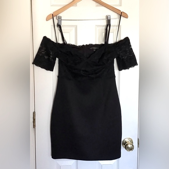 Guess Dresses & Skirts - Guess Women's Raquel Elegant Black Beautiful Lined Mini Dress Size M